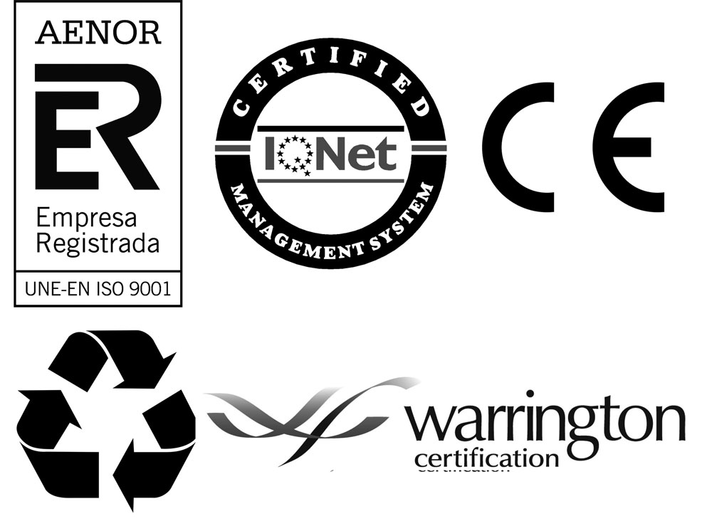 Homologaciones revestimientos Comservys